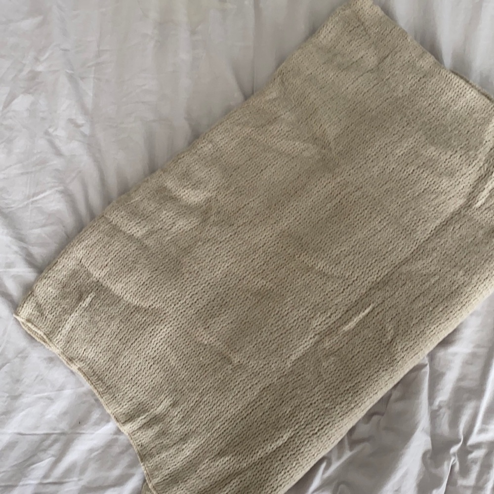 BP Cream / Tan Colored Blanket Scarf, 2 for $30